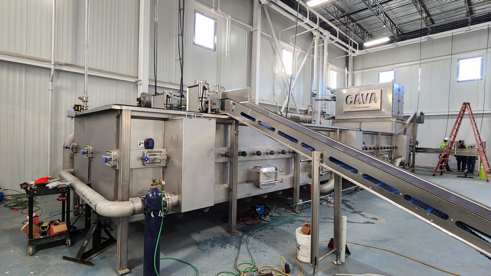 Cava tank onsite